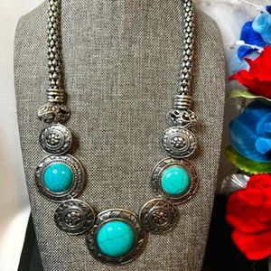 Turquois and Silver Necklace